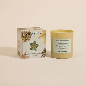 Celia Loves 80hr Candle - Neroli & Honeysuckle