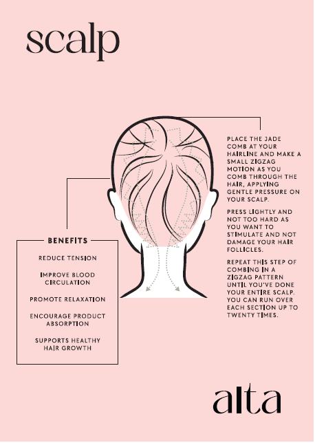 Revive & Renew Jade Gua Sha Comb