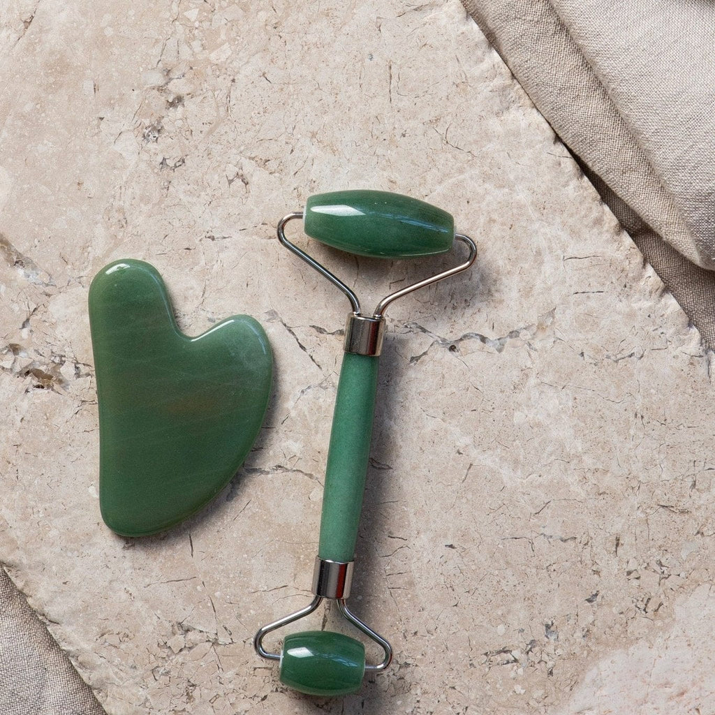 Jade Beauty Ritual Set Roller & Gua Sha