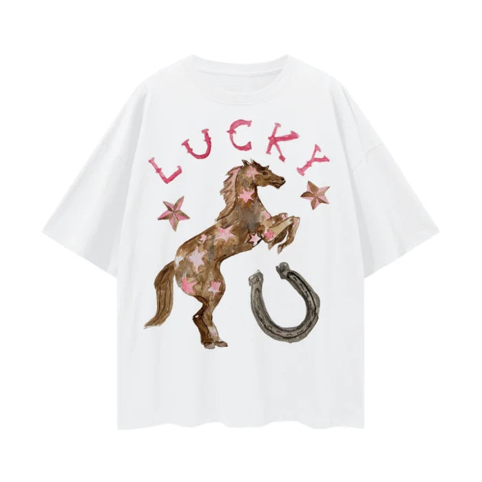 Maku Lucky T-Shirt White