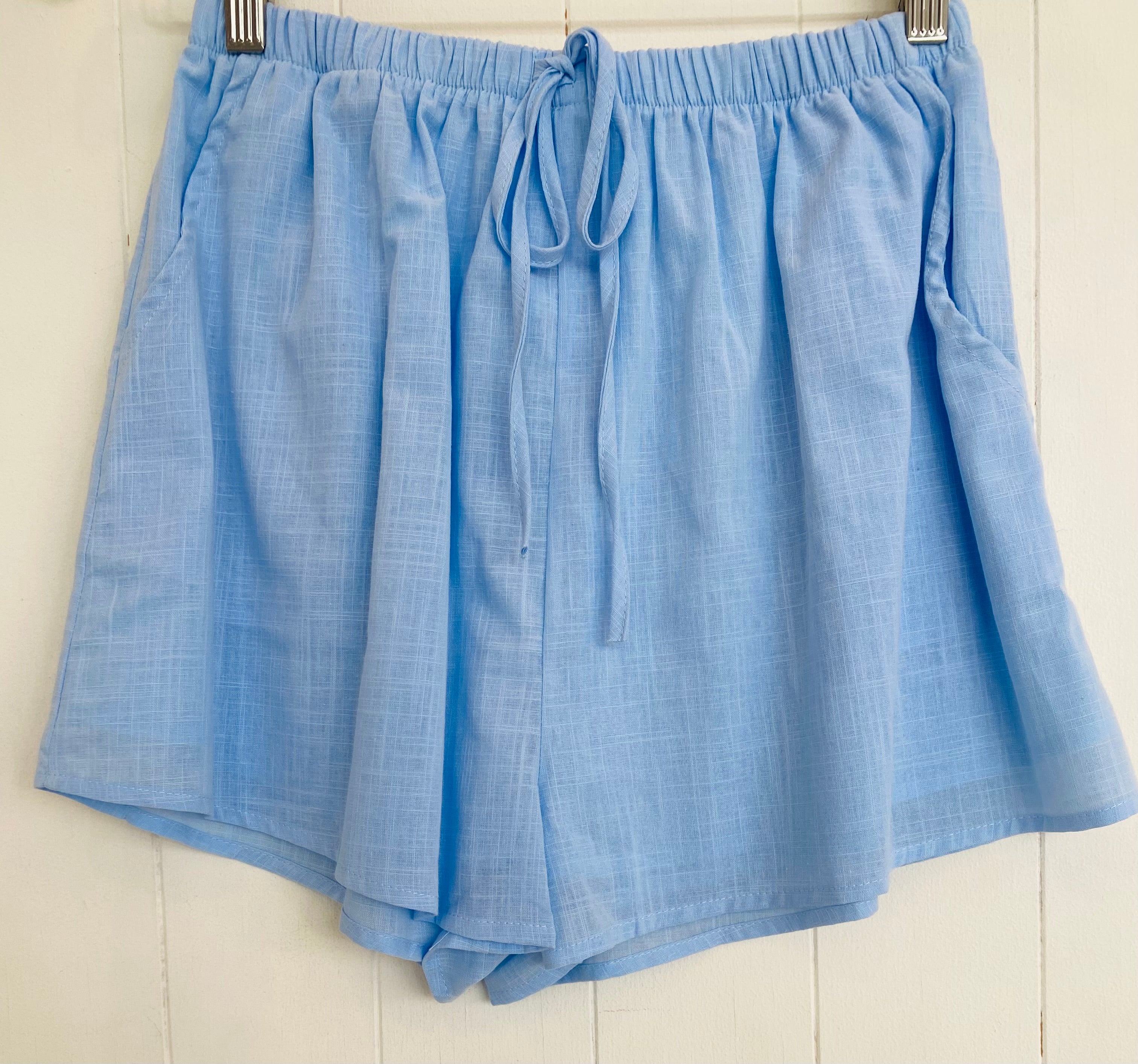 Vest/Short Set Blue