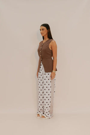 Zella Avery Pant- Sable Print