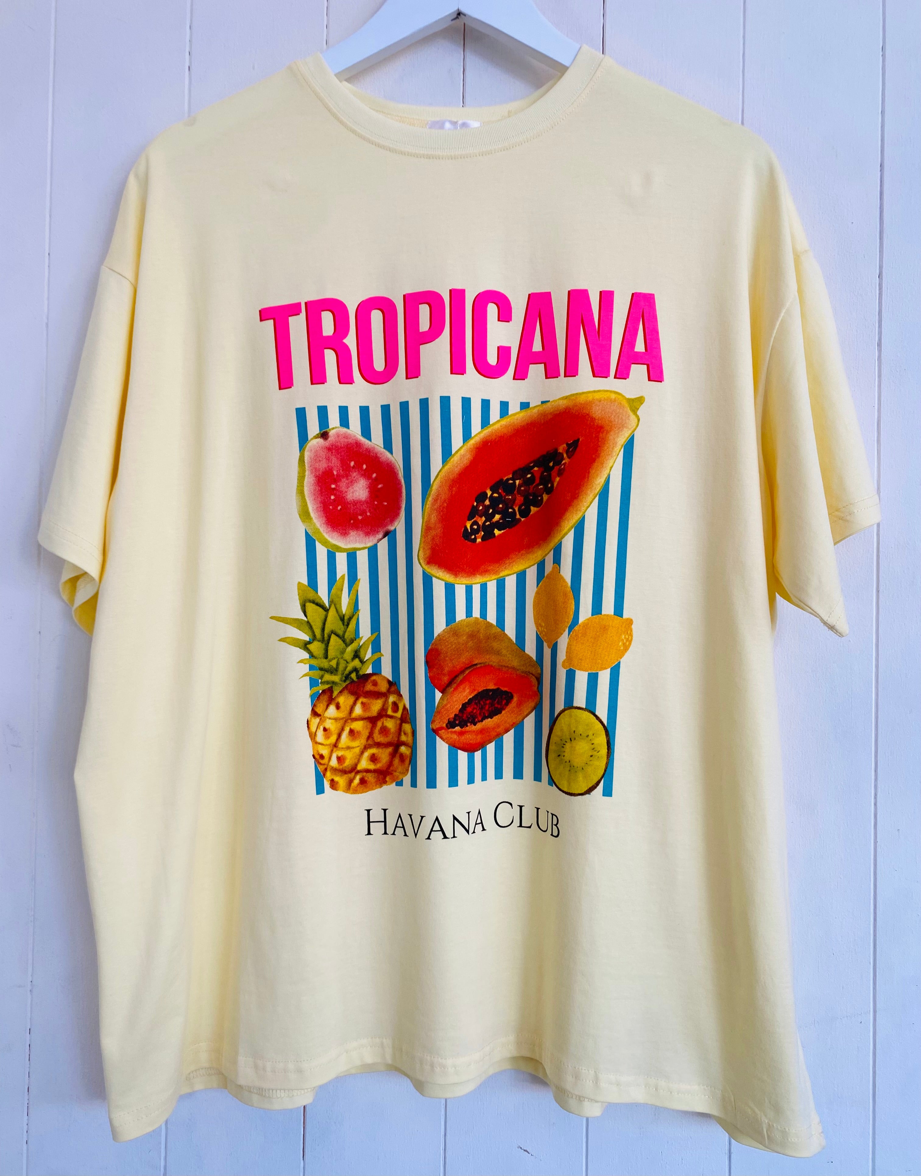 Tropicana T-Shirt Yellow