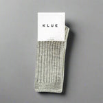 KLUE Silk & Wool Dust Star Socks - Grey