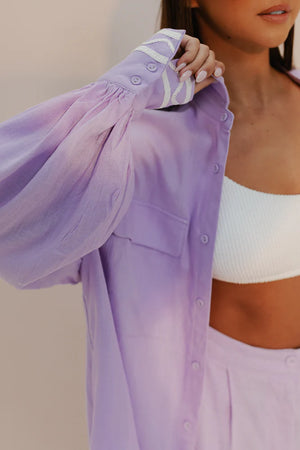 Zella Sparrow Shirt - Lilac