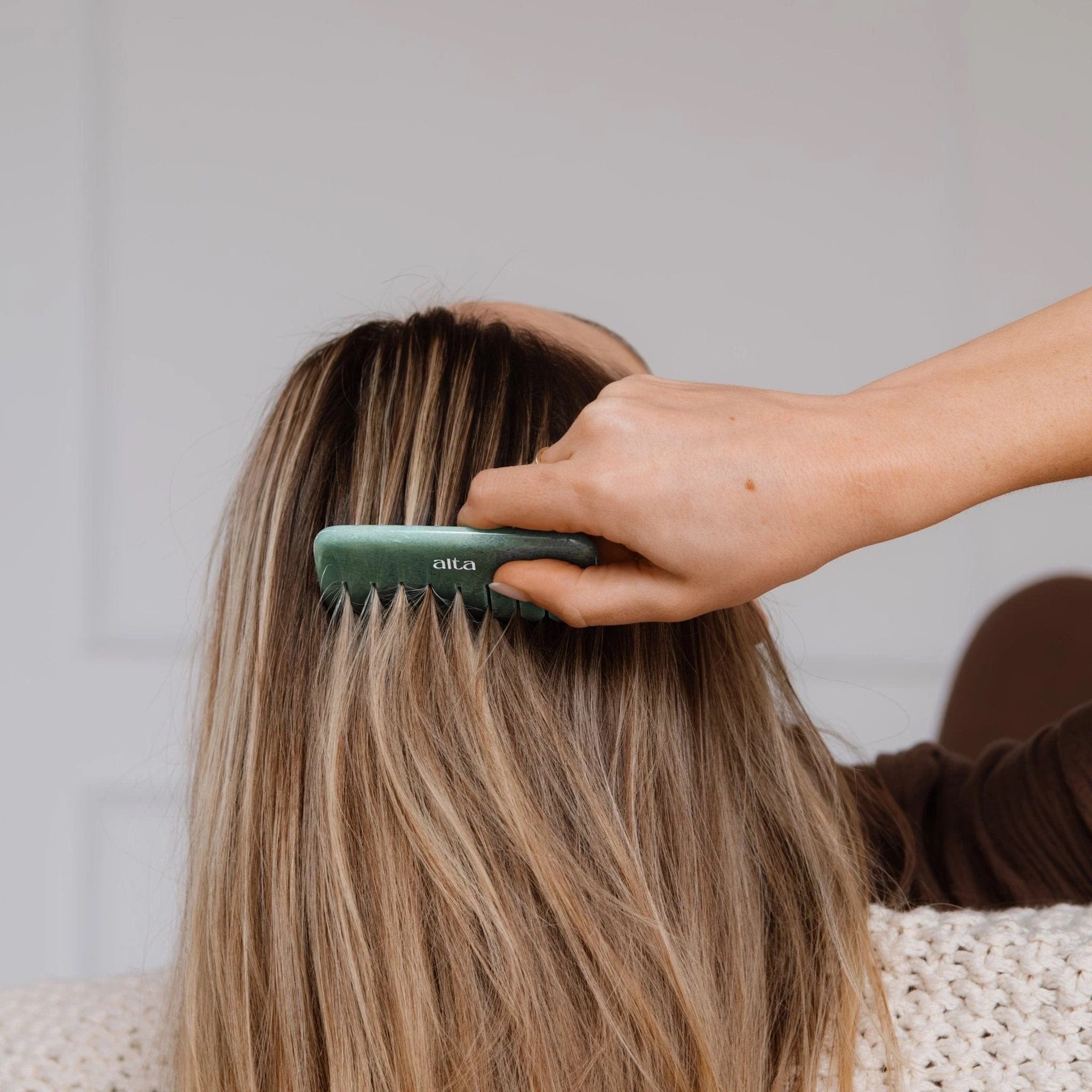 Revive & Renew Jade Gua Sha Comb