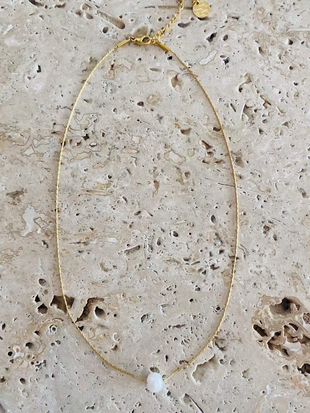 Single Pearl Necklace