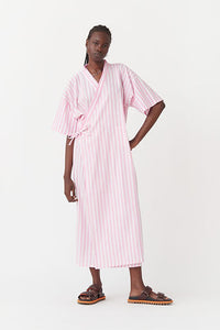 Blanca Kimono Dress Pink