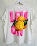 Lemon T-Shirt White