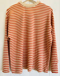 Peach/Beige Stripe Long Sleeve T-Shirt
