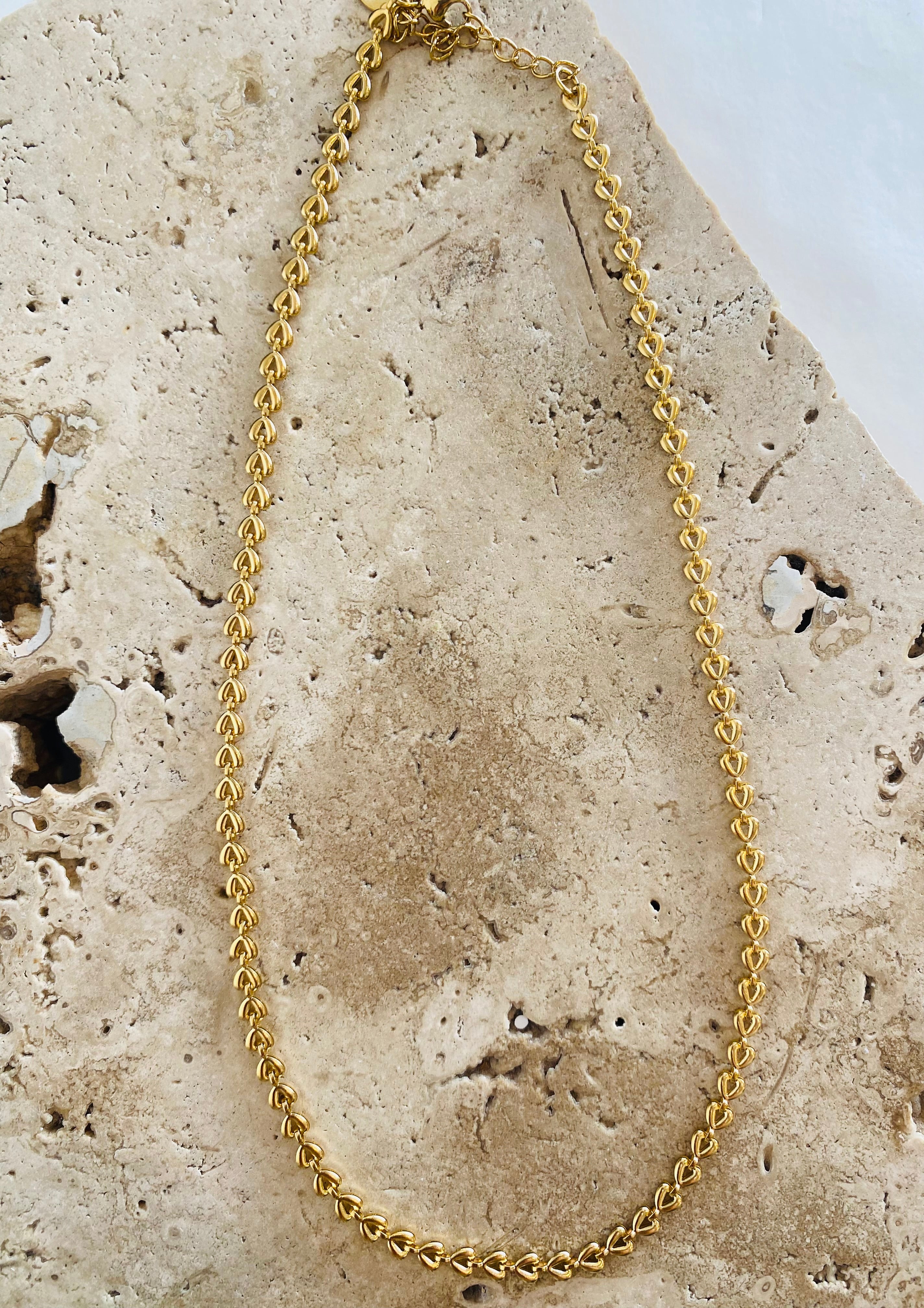 Heart Chain Necklace