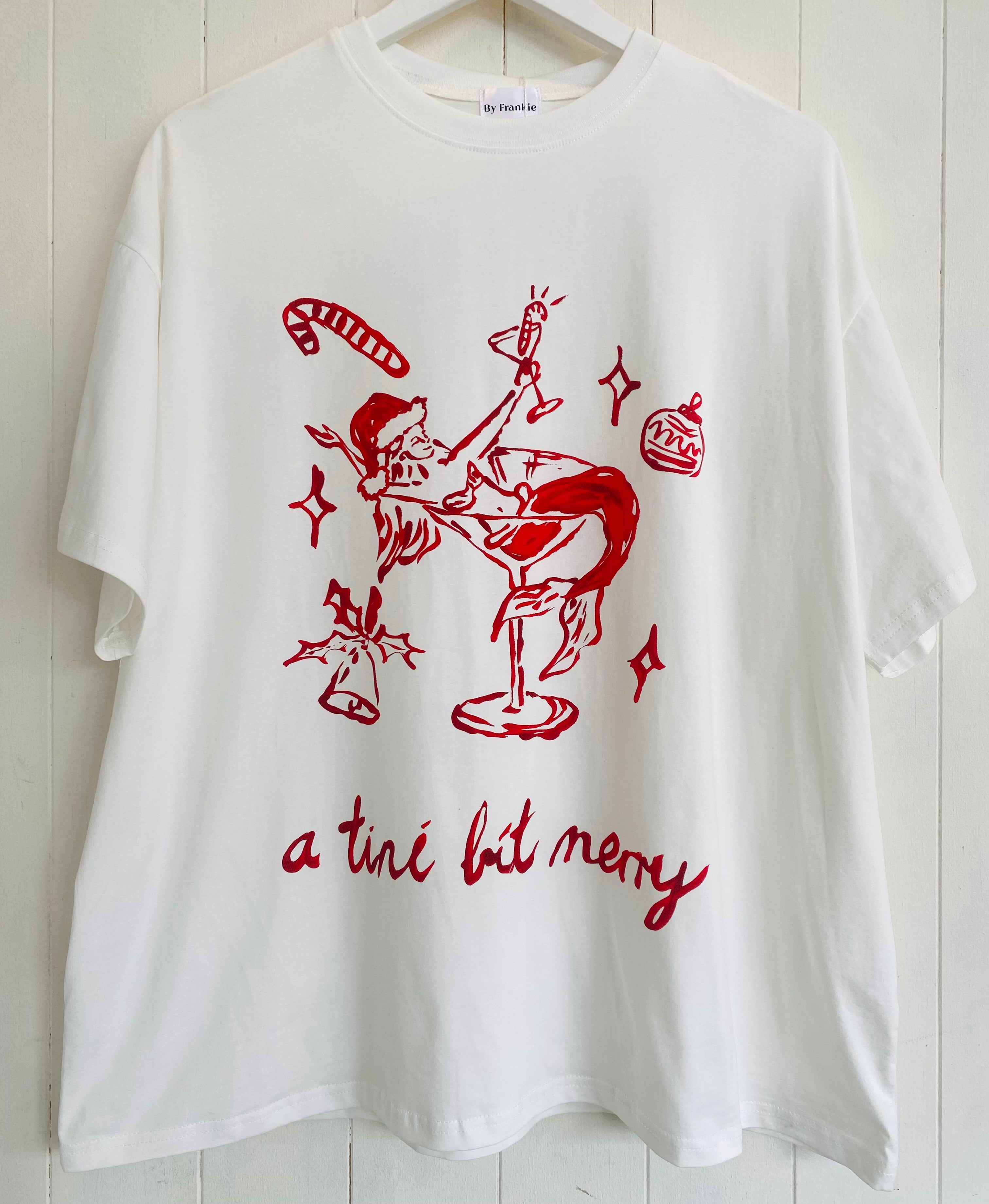 A Tini Bit Merry T-Shirt White