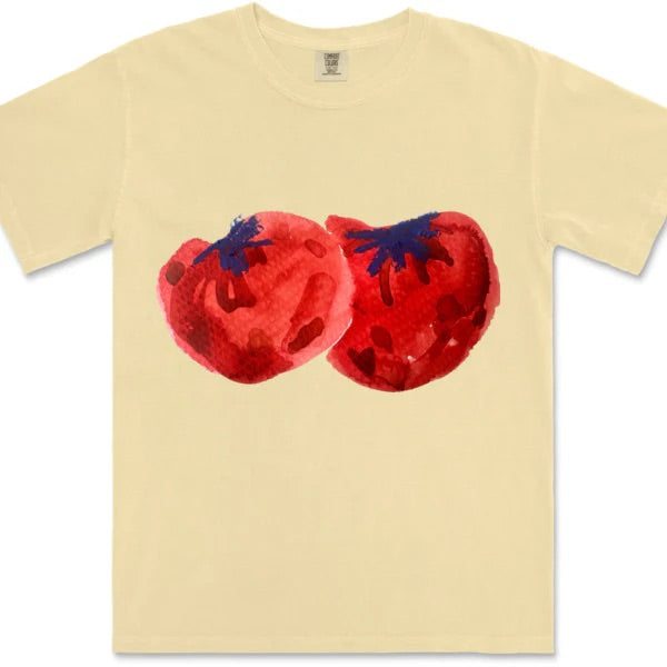 Maku Tomato Plain T-Shirt Butter