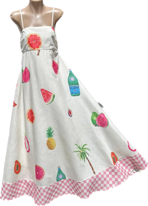 Tutti Frutti Pellegrino Long Dress