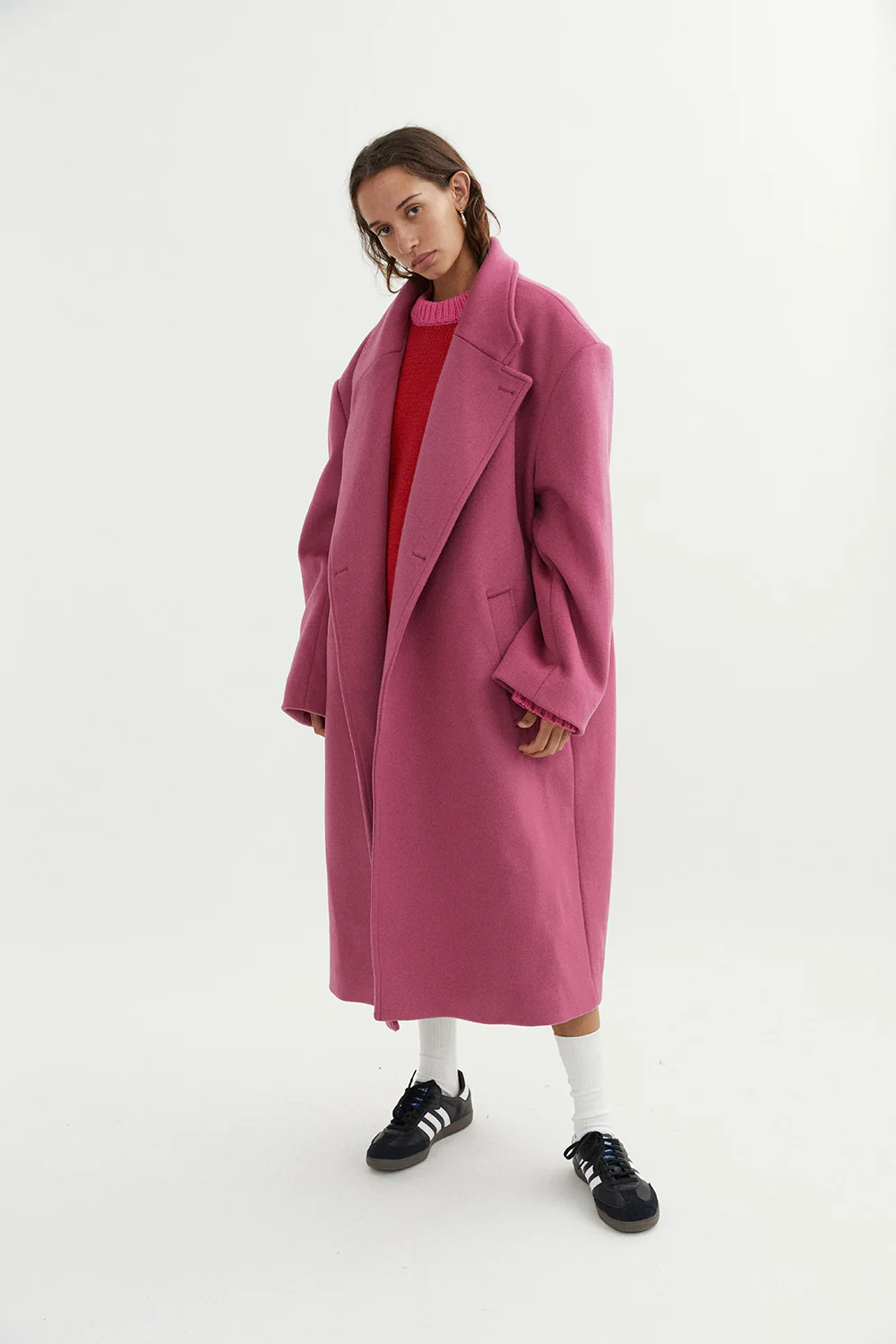 Blanca Adeline Coat Magenta