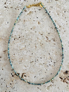 Semi Precious Necklace - African Turquoise