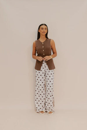 Zella Avery Pant- Sable Print