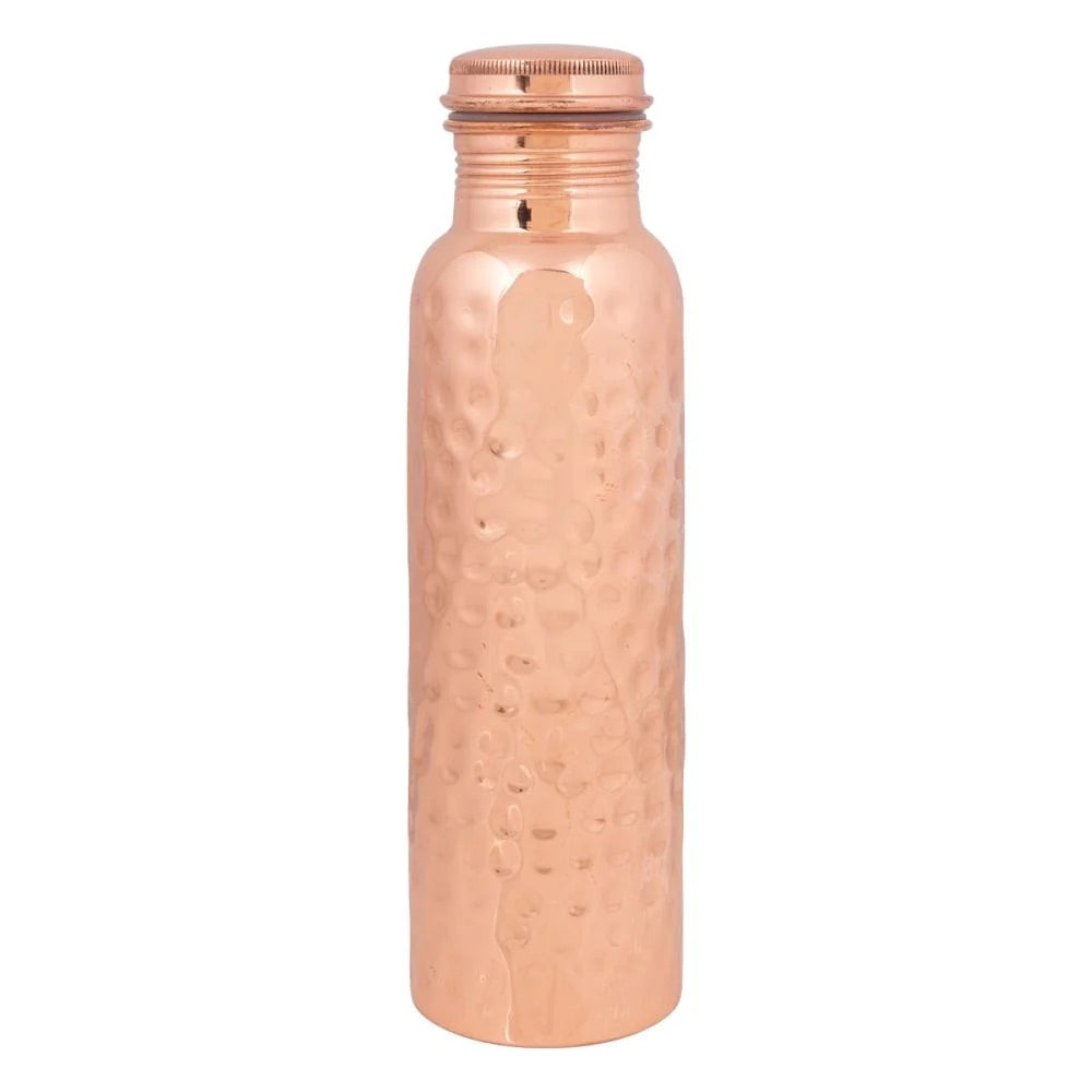 Copper Bottle - Hammered