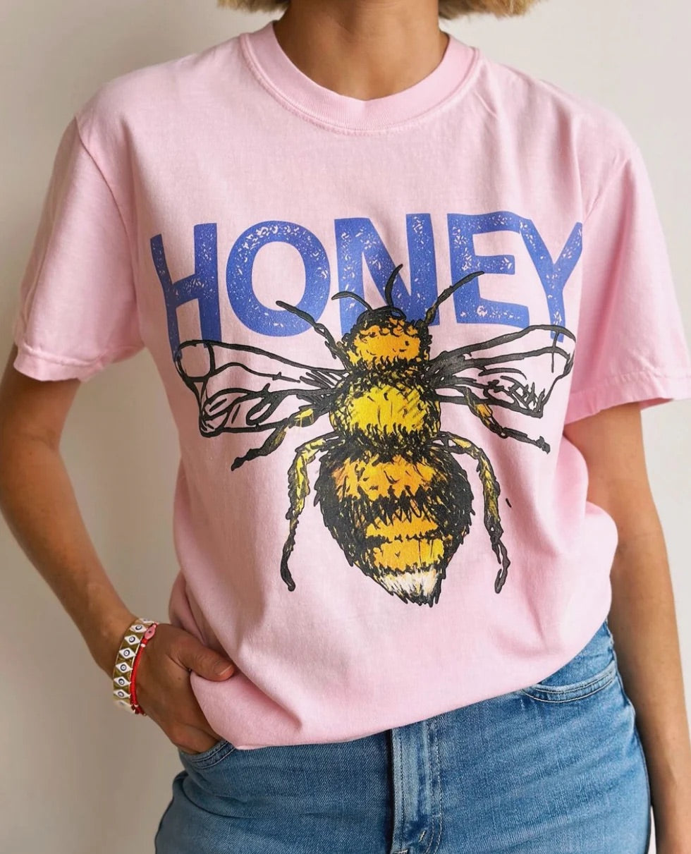 Maku Honey To The Bee T-Shirt Pink