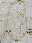 Heart Burst Bar Necklace