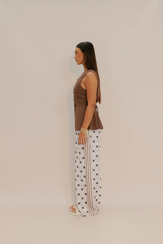 Zella Avery Pant- Sable Print