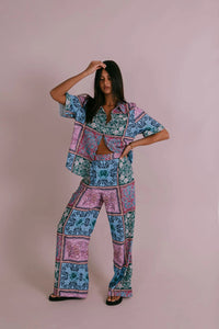 Zella Loren Shirt - Paisley Tile