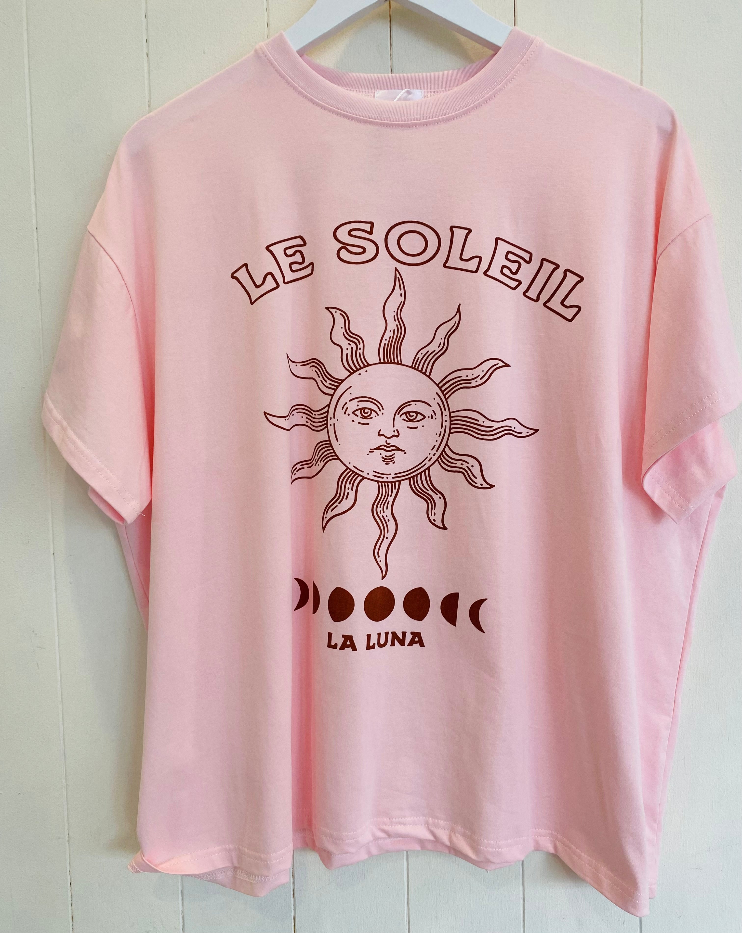 Le Soleil T-Shirt Pink