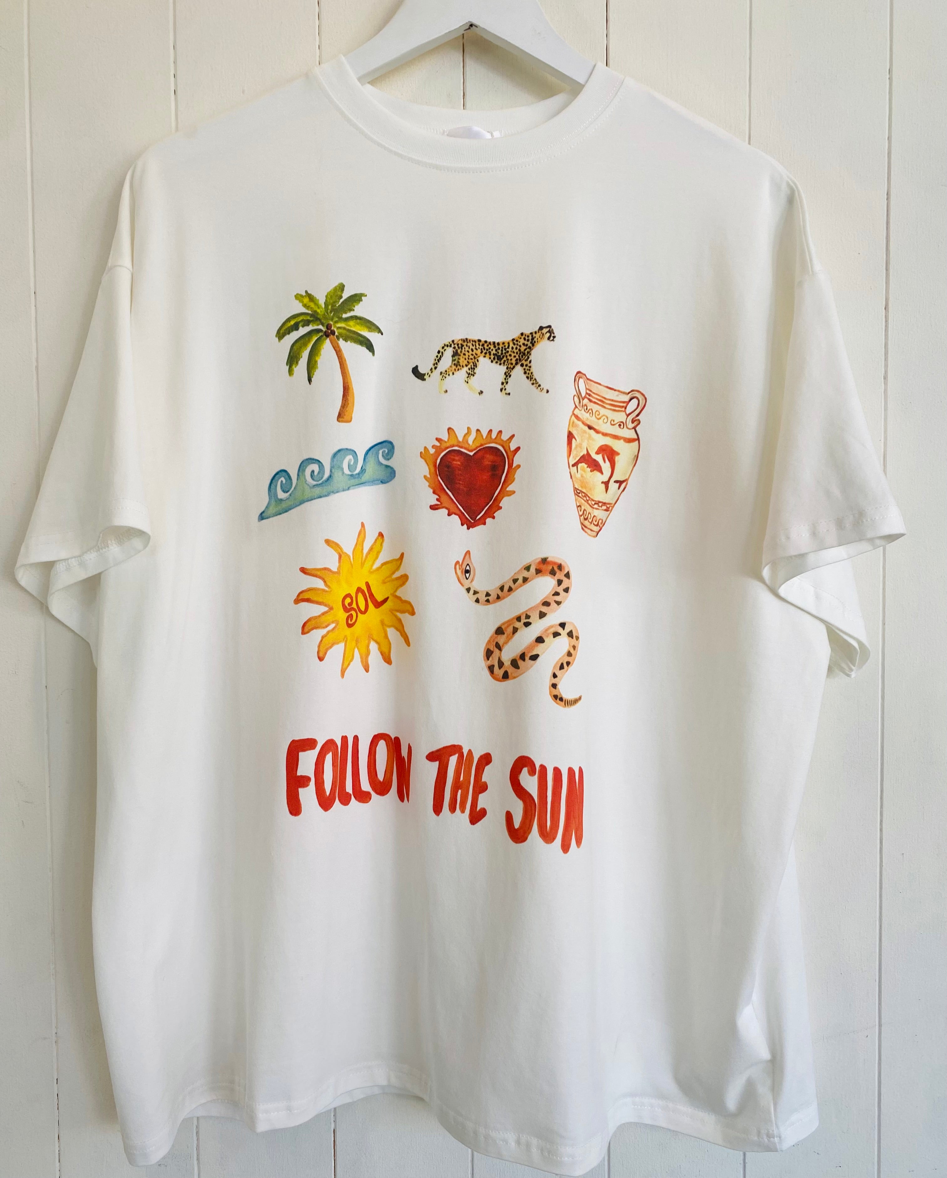 Follow The Sun T-Shirt White