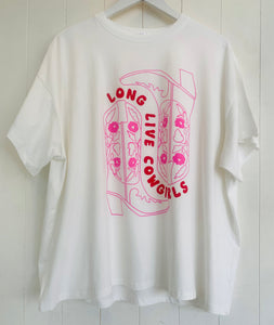 Long Live Cowgirls T-Shirt White