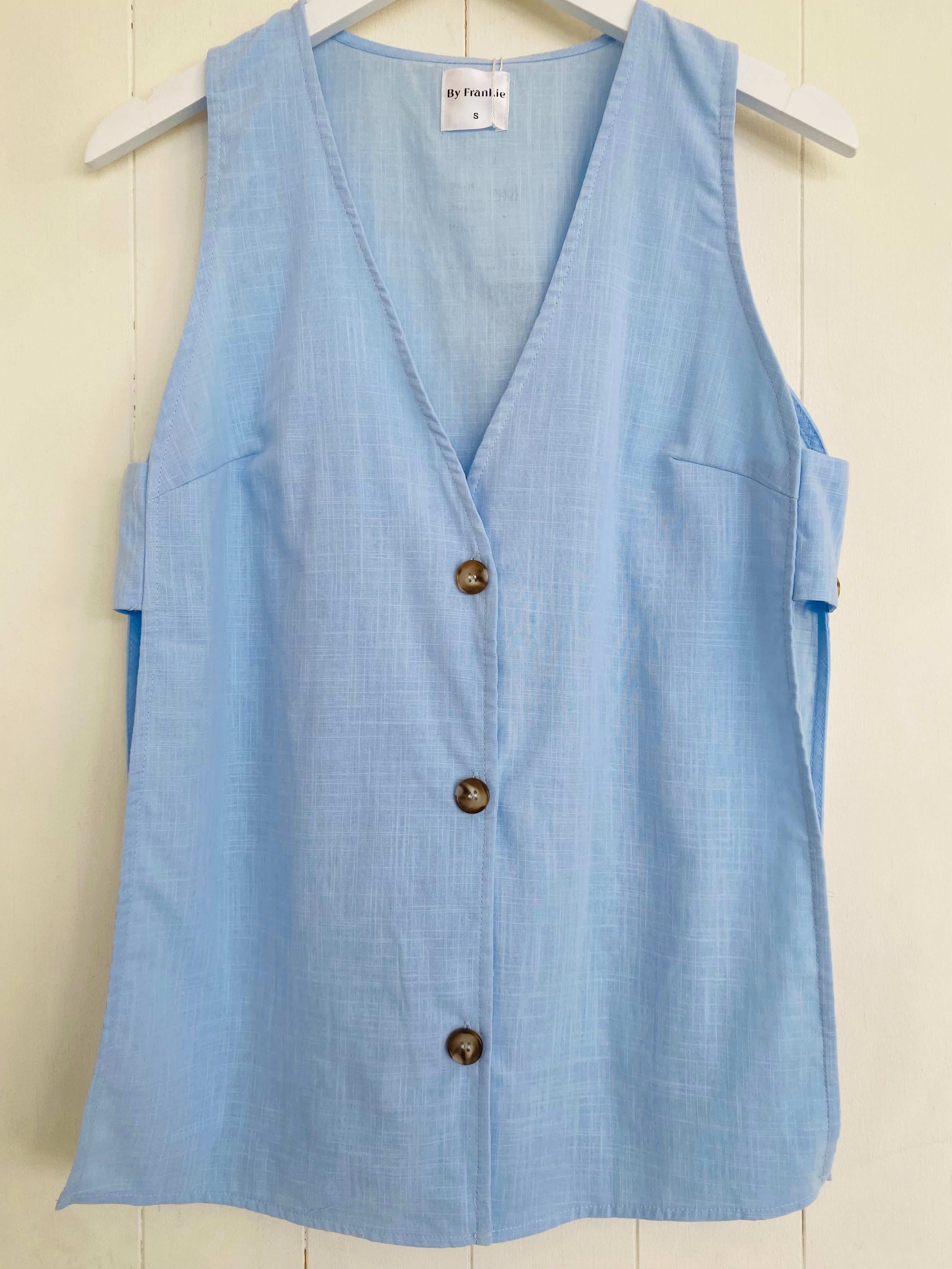 Vest/Short Set Blue