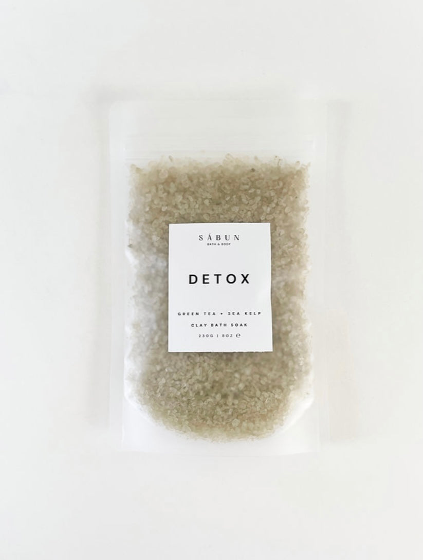 Sabun Detox Bath Soak - Green Tea & Sea Kelp