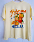 Palermo Sicilia T-Shirt Yellow