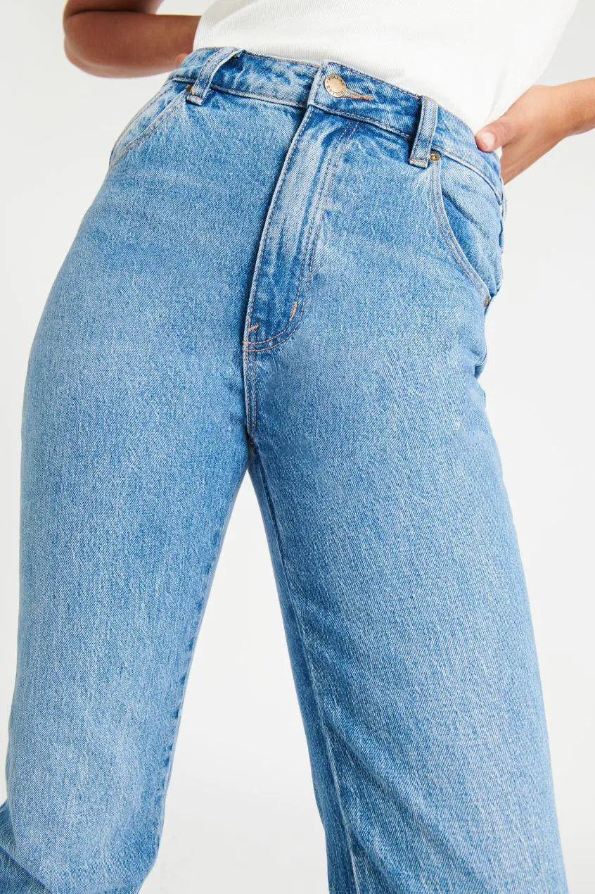Rollas jeans original straight - brad blue