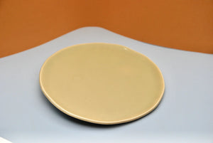 Ceramic side plate moss