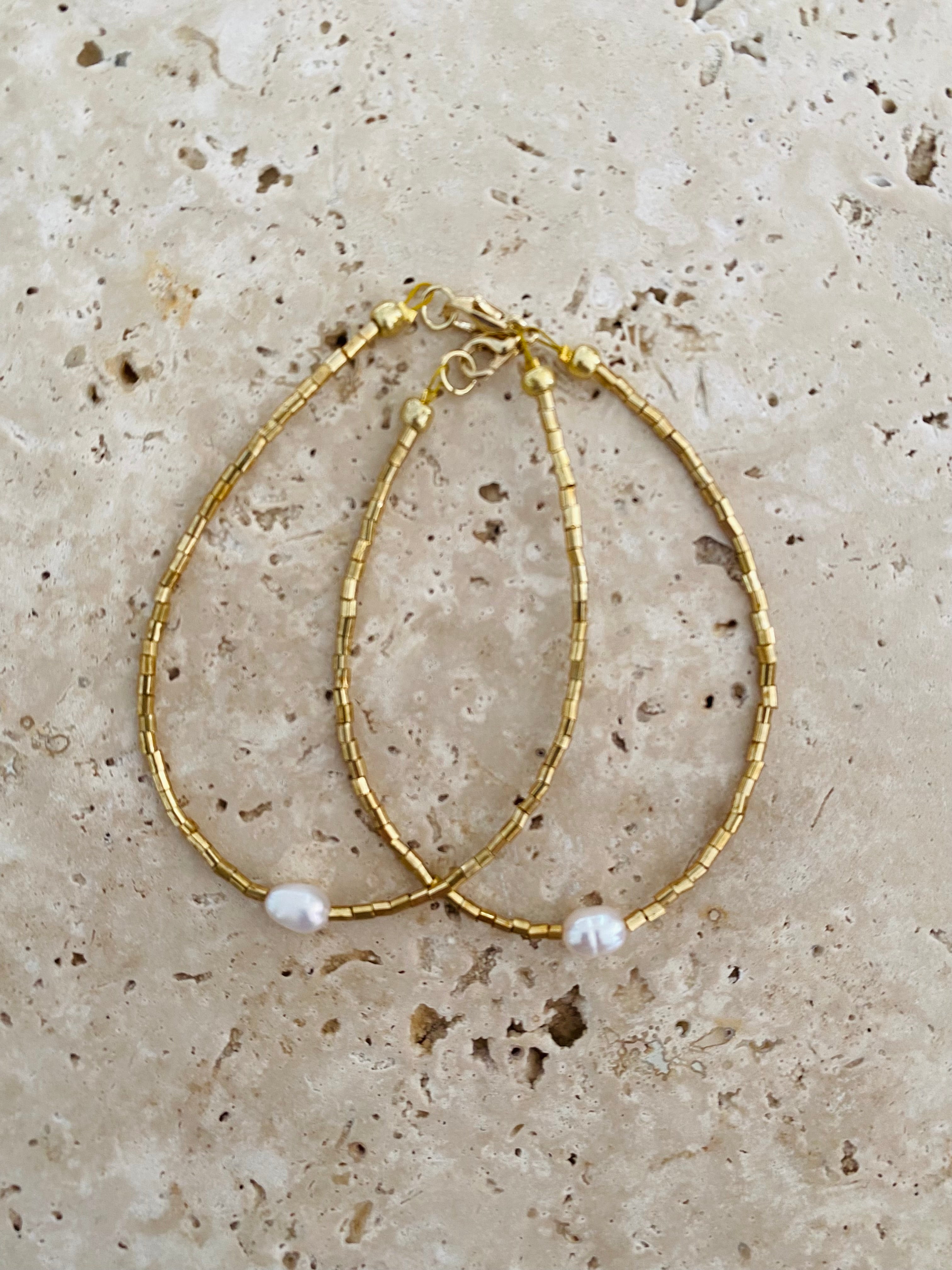 Saint Maïden Gold & Pearl bracelet