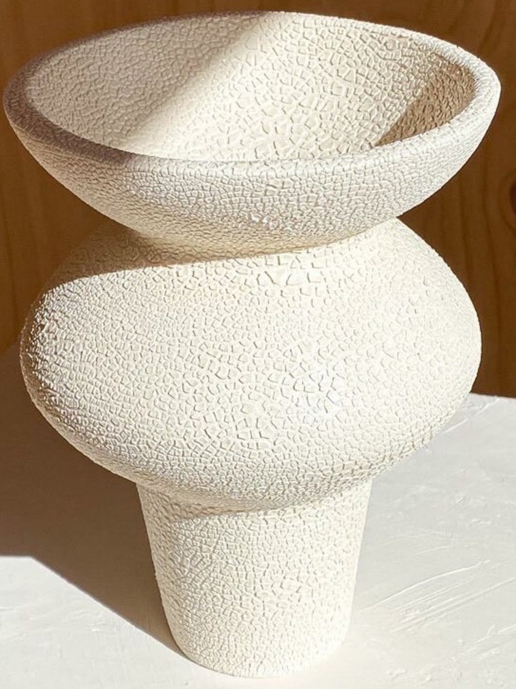 Ivana loves textured dome vase